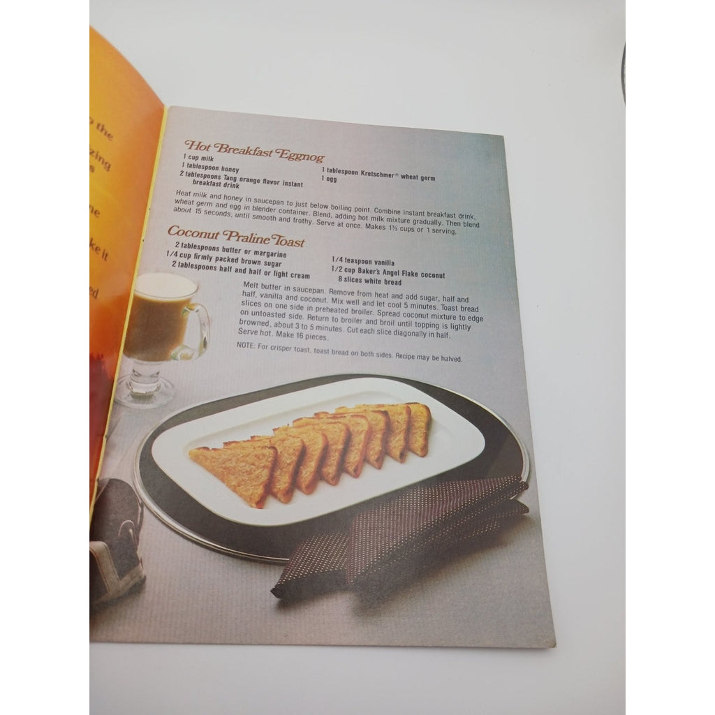 Maxwell House Recipe Booklets Lot of 3 1981 Coffee Themed Vintage