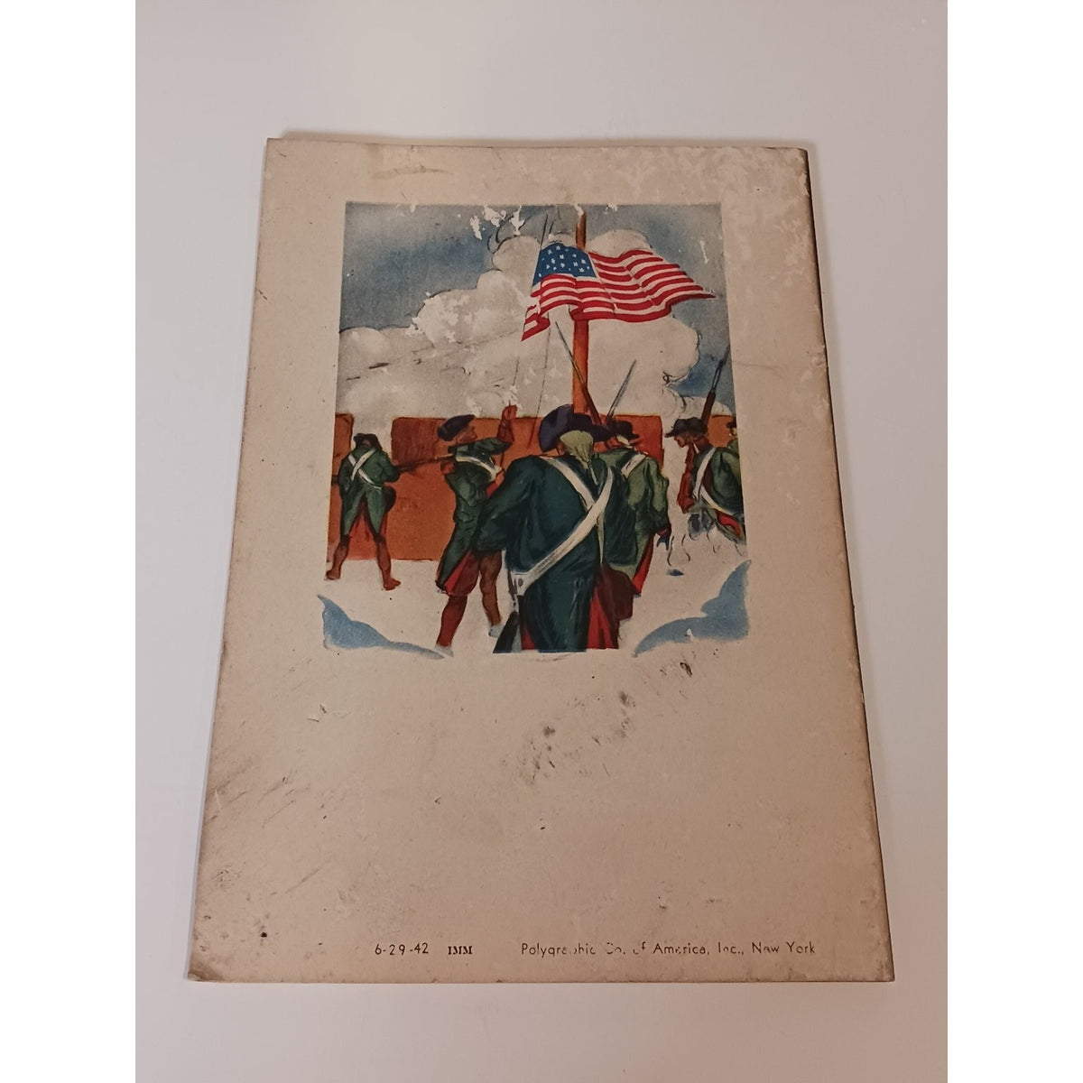 1940s US Marine Corps How To Respect & Display Our Flag Pamphlet Ephemera