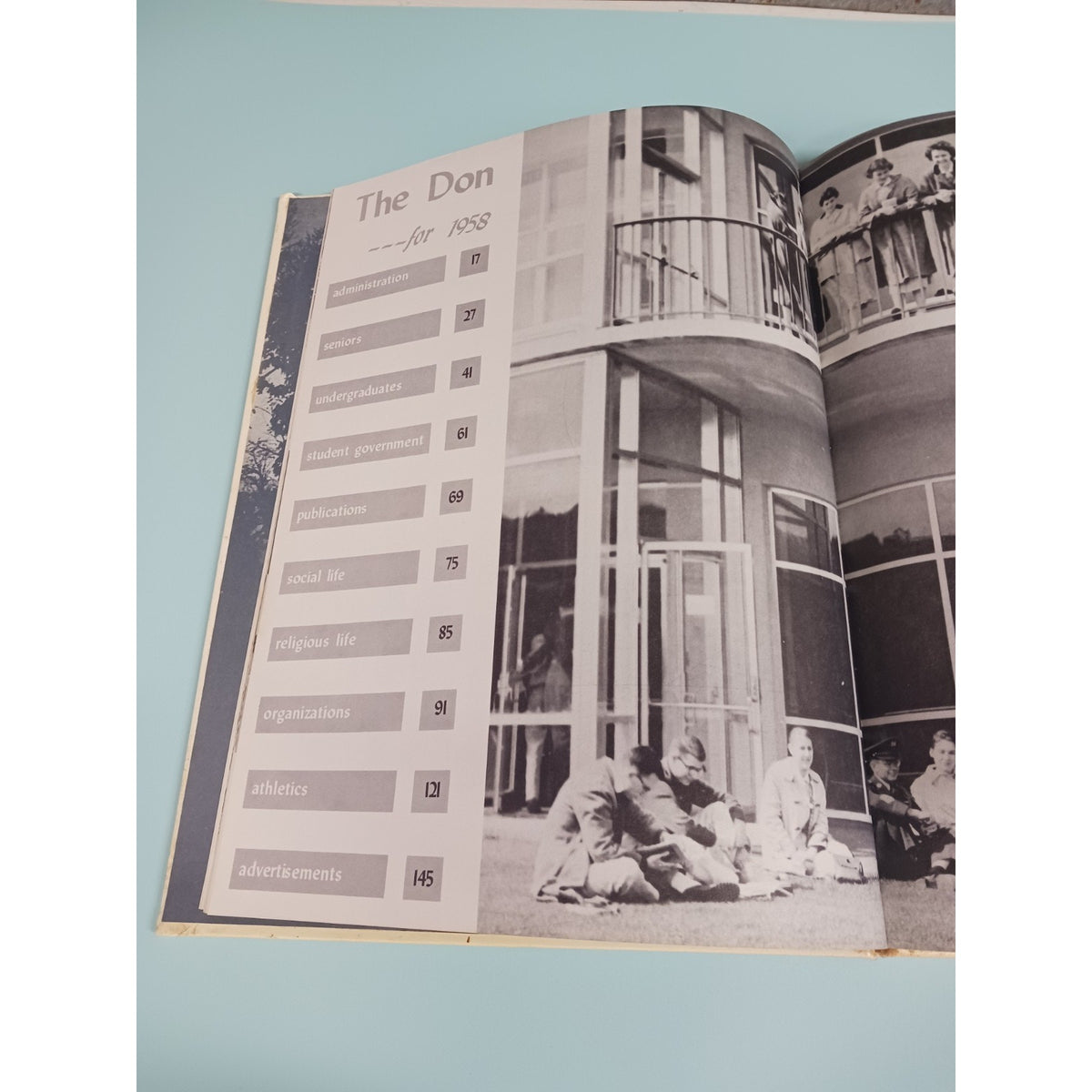 Vintage 1958 The Don University of San Francisco Yearbook