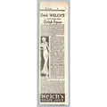Vintage 1930s Welch's Grape Juice Girlish Figure Weight Loss Print Ad Ephemera