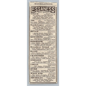 1931 Chicago Talkie Movie Theaters Newspaper Print Ad Gary Cooper Marlene