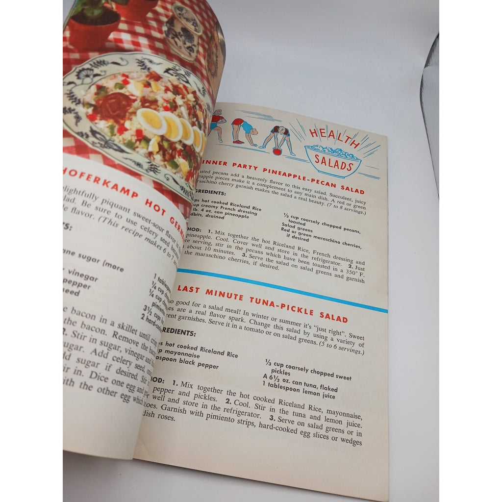 Riceland Rice Quick n Easy Cook Book Booklet Vintage Recipes Seafood