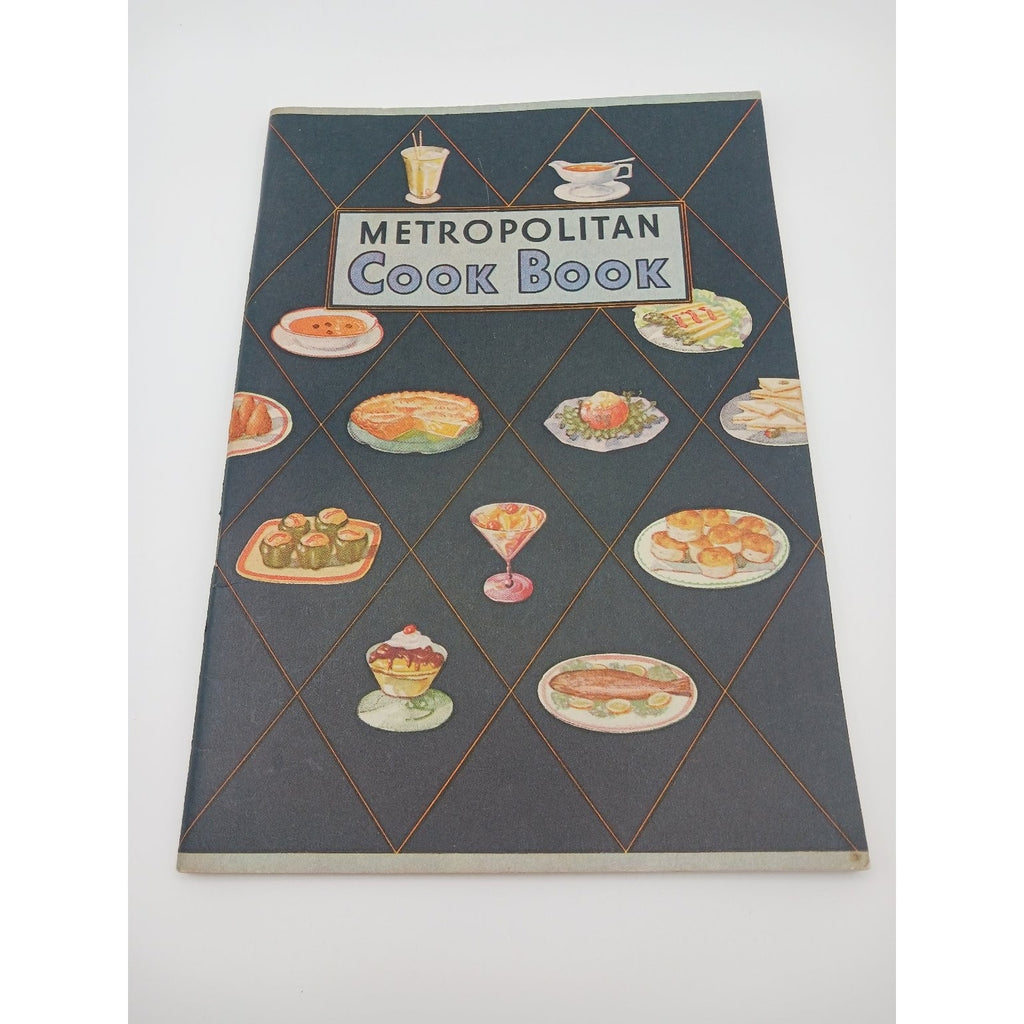 Vintage 1940s 1950s Metropolitan Life Cook Book Recipes Culinary Booklet