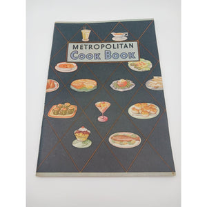 Vintage 1940s 1950s Metropolitan Life Cook Book Recipes Culinary Booklet