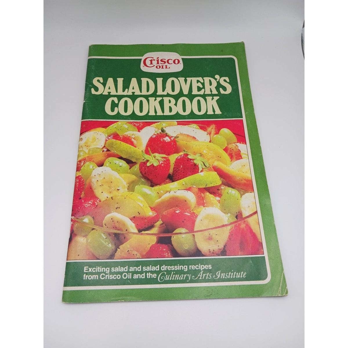 Crisco Oil Salad Lover's Cookbook Booklet Culinary Arts Institute Recipes
