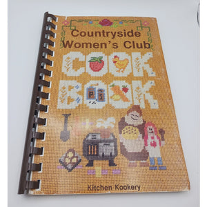Countryside Women's Club Cook Book 1989 Kitchen Kookery Community Recipes