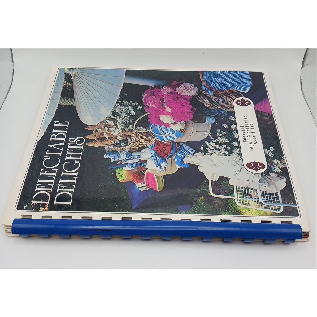 Delectable Delights Knoxville Legal Secretaries Assn Cookbook 1986 Tennessee