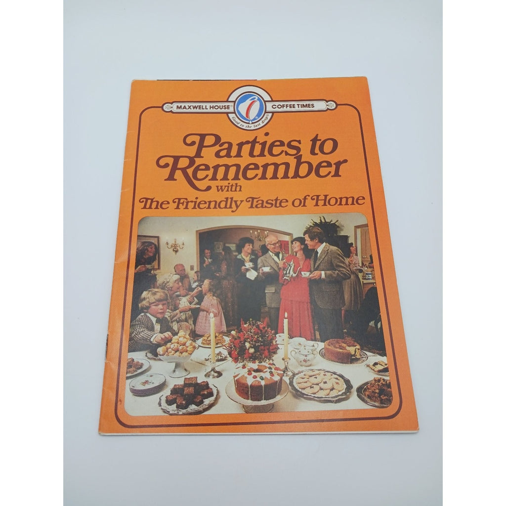Maxwell House Recipe Booklets Lot of 3 1981 Coffee Themed Vintage