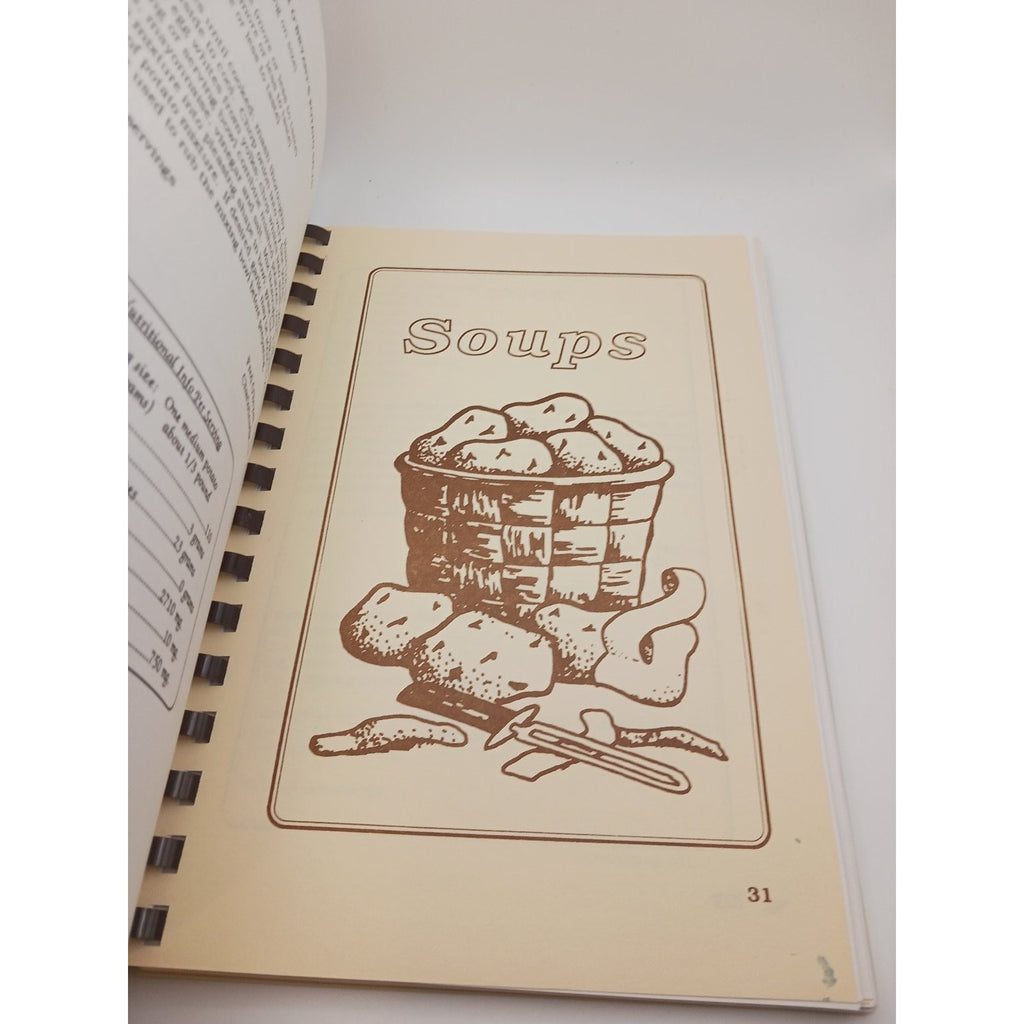 Please Pass the Potatoes Cookbook Society of St Andrew Recipes Spiral Bound VA