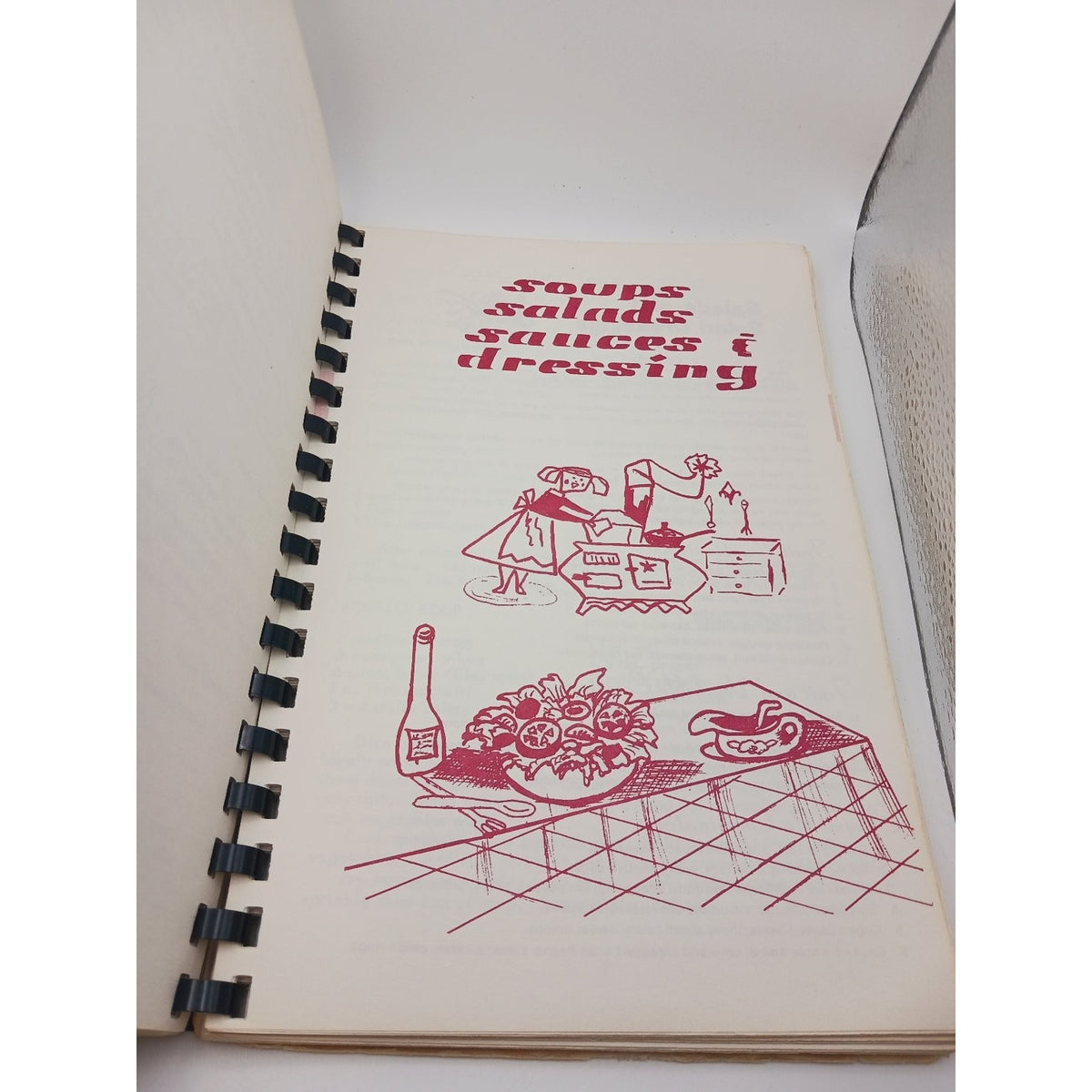 Favorite Recipes Cook Book Dyer United Methodist Church 1979 Community Spiral
