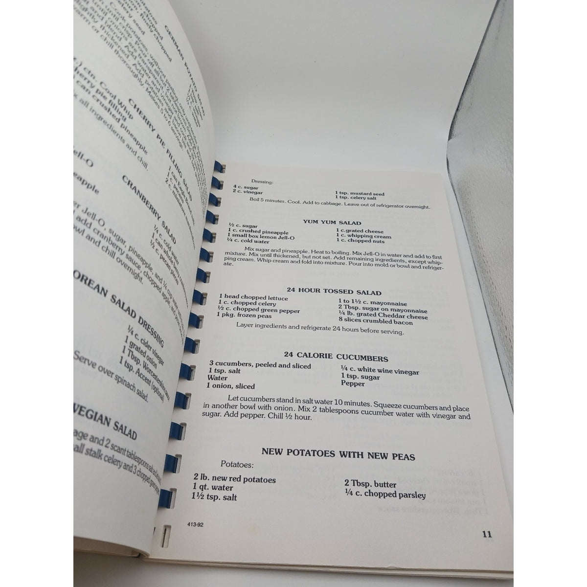 My Favorite Things Lavern Joyce 1992 Signed Spiral Bound Cookbook Recipes