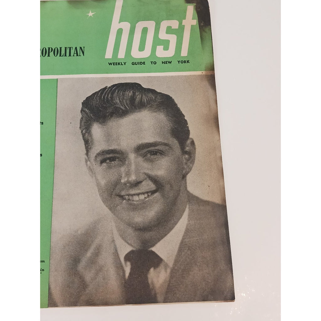 1946 Metropolitan Host NYC Weekly Guide Bill Callahan Broadway Call Me Mister