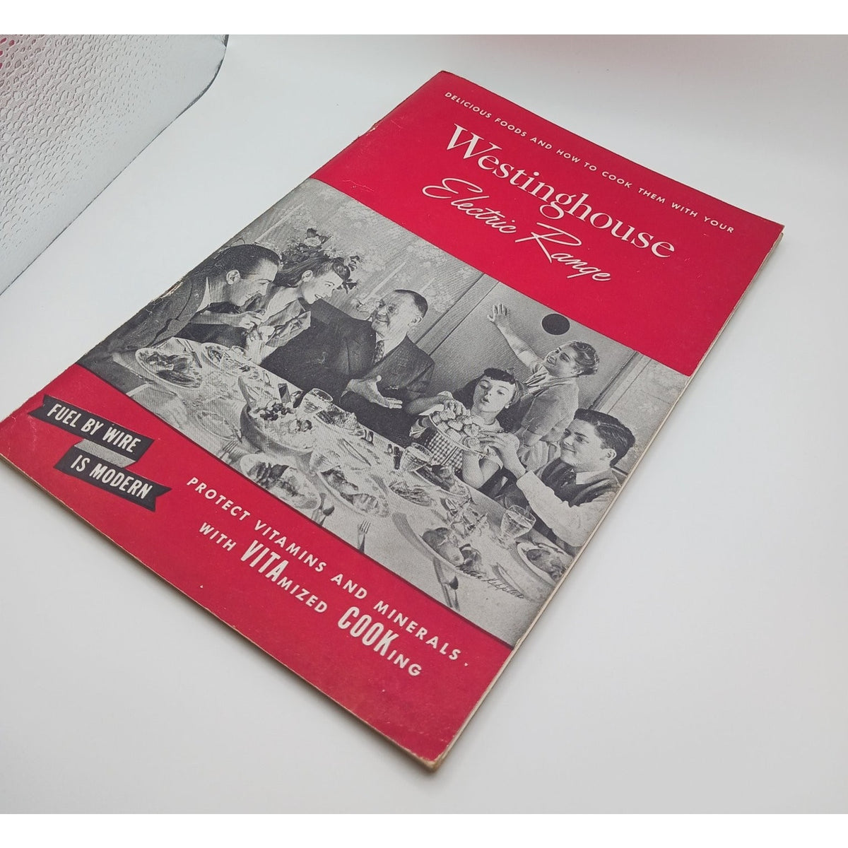 Vintage Westinghouse Electric Range Cookbook 1947 Recipes Manual