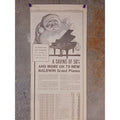 1931 Baldwin Grand Piano Christmas Print Ad Chicago Ephemera Santa Claus Music
