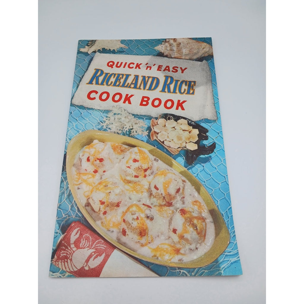 Riceland Rice Quick n Easy Cook Book Booklet Vintage Recipes Seafood