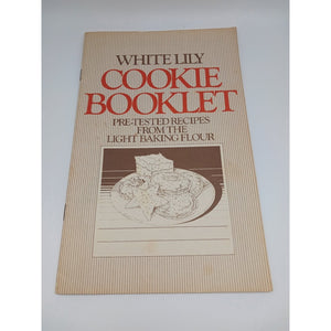 Vintage White Lily Cookie Booklet October 1977 Baking Recipes NB60