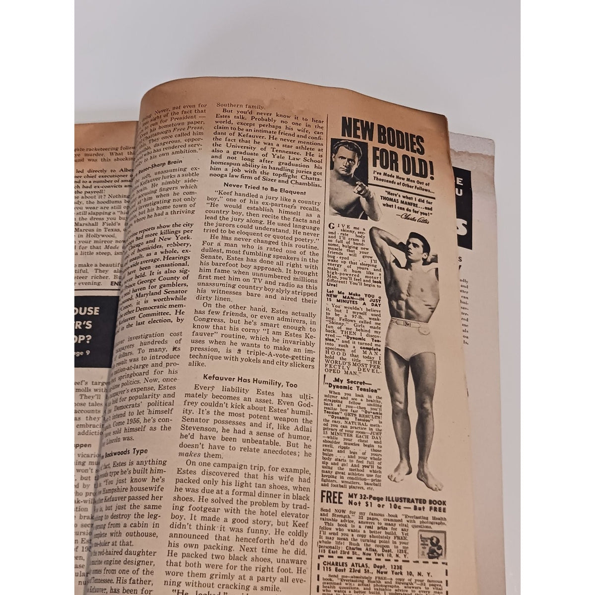 1950s Confidential Magazine Ava Gardner Estes Kefauver Vintage Scandal Newsstand
