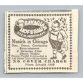 1933 Bavarian Hofbrau Chicago Print Ad Clipping German Entertainment Ephemera