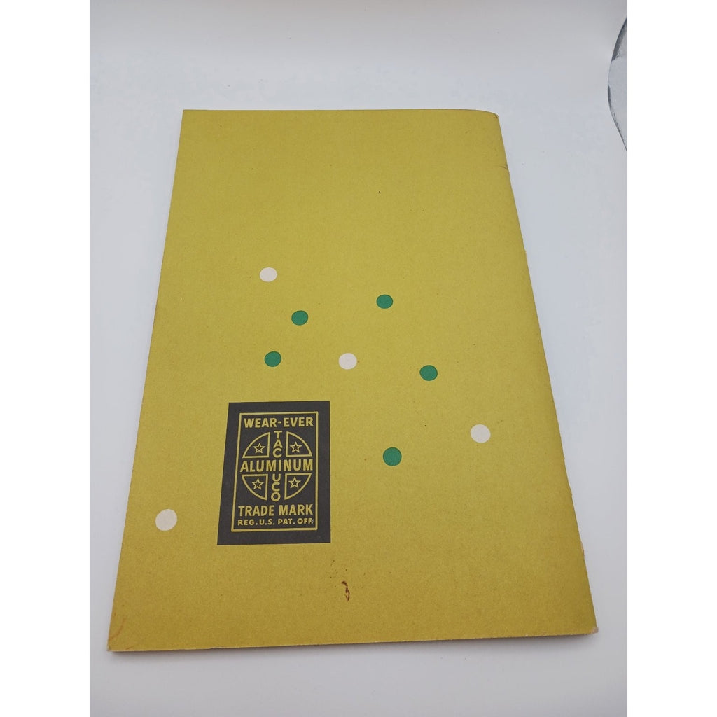 Vintage 1948 Wear Ever New Method Cooking Instruction Book Booklet