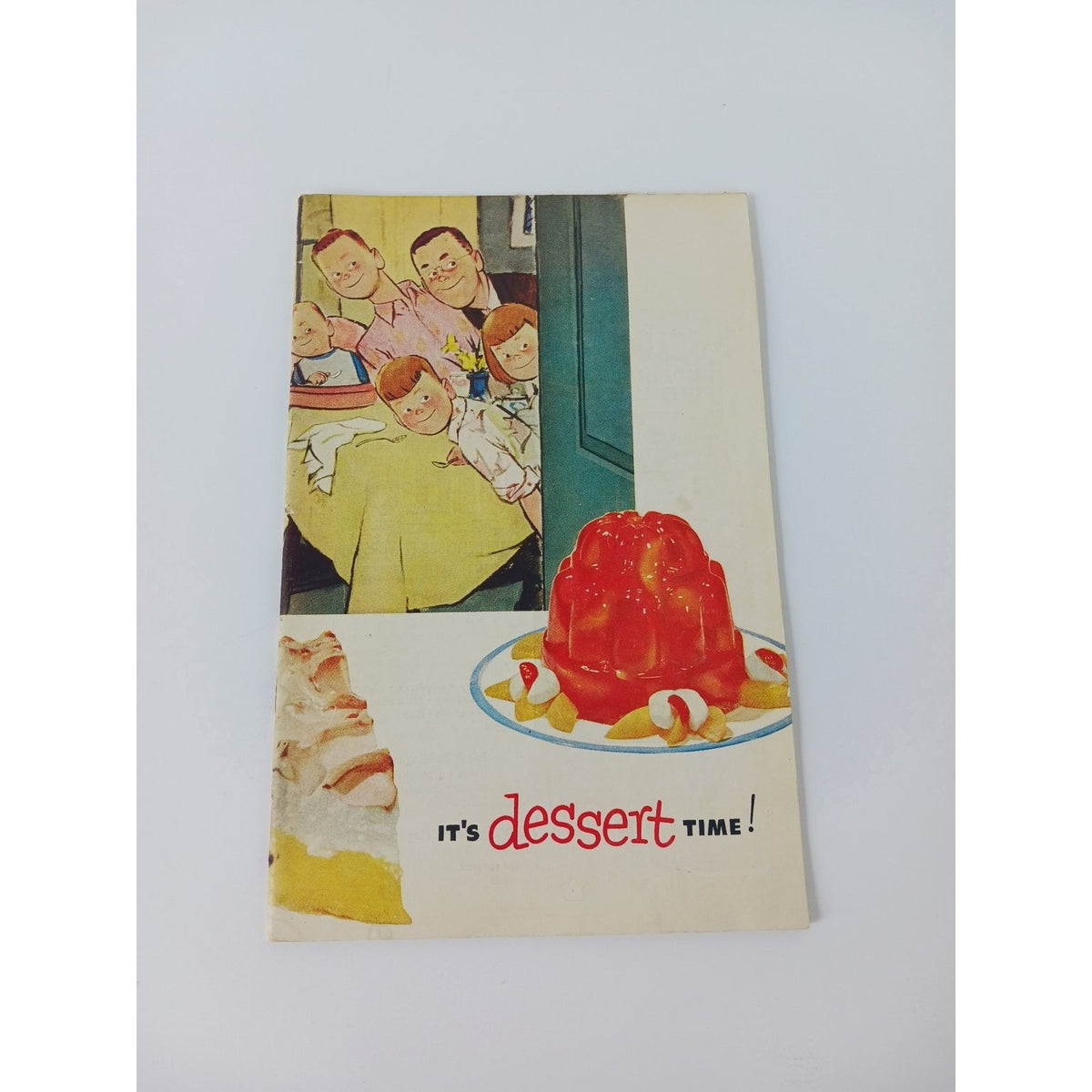 Vintage 1952 Jell-O Recipe Booklet Gelatin Pudding Pie Filling Mid-Century