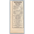 1931 Sears Community State Bank Chicago Opening Day Financial Statement Ephemera