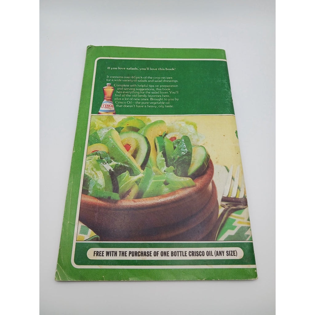 Crisco Oil Salad Lover's Cookbook Booklet Culinary Arts Institute Recipes