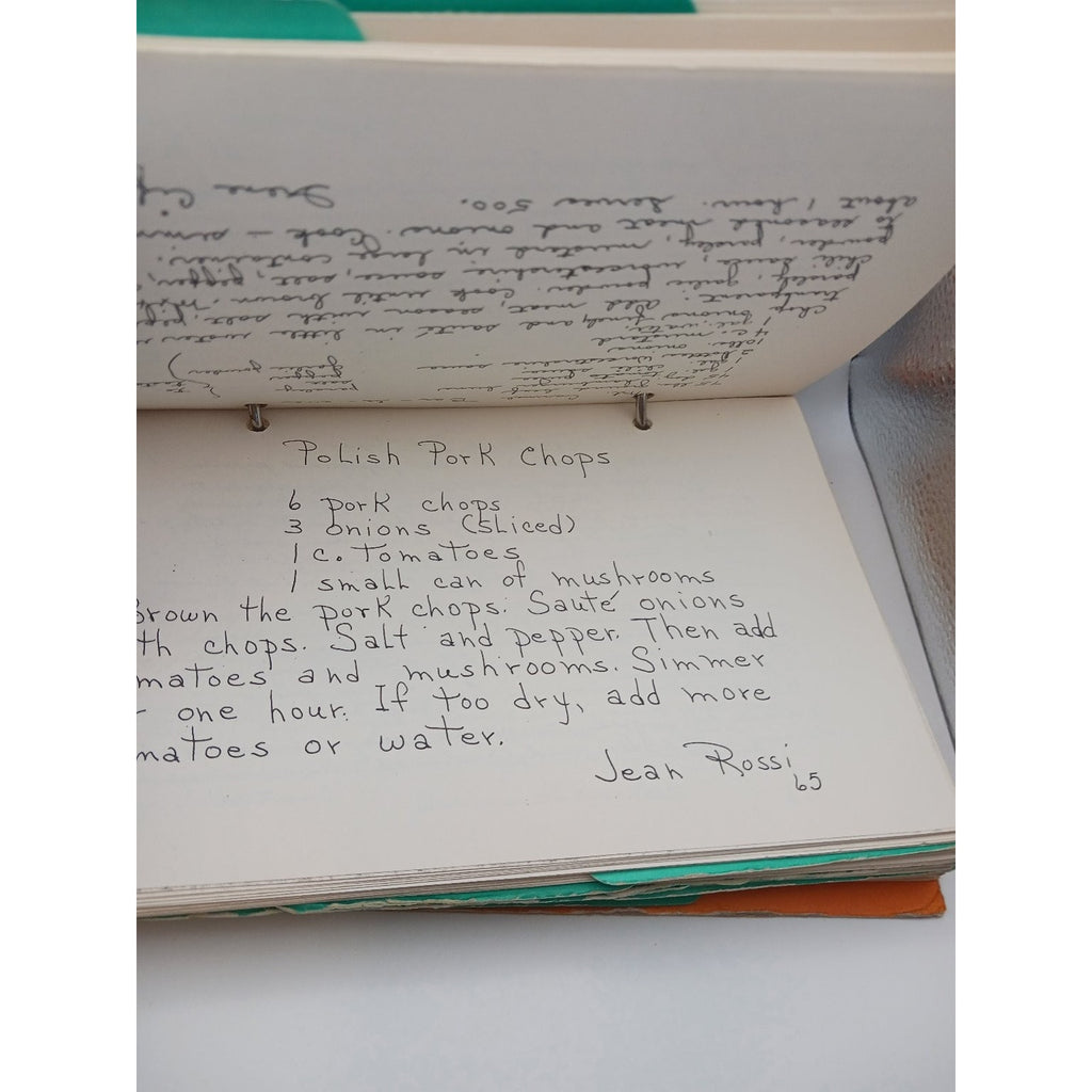Buon Appetito Cook Book Mt Carmel School Guild 1960 Vtg Community Cookbook Ill