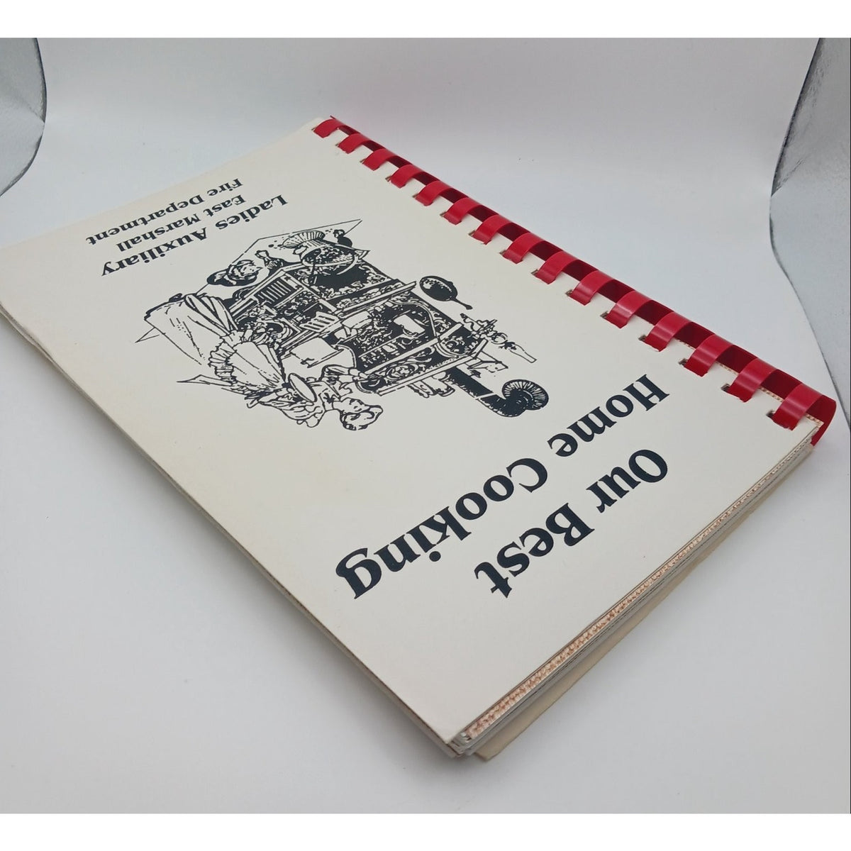 Our Best Home Cooking Ladies Auxiliary East Marshall Fire Dept 1991 Cookbook Tn