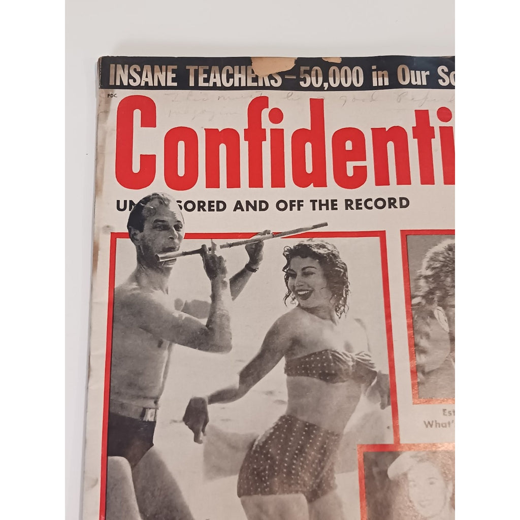 1950s Confidential Magazine Ava Gardner Estes Kefauver Vintage Scandal Newsstand