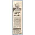 1933 Chicago Thomas Hair Scalp Specialist Newspaper Print Ad Ephemera