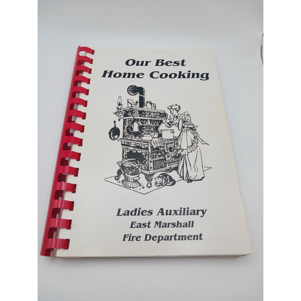Our Best Home Cooking Ladies Auxiliary East Marshall Fire Dept 1991 Cookbook Tn