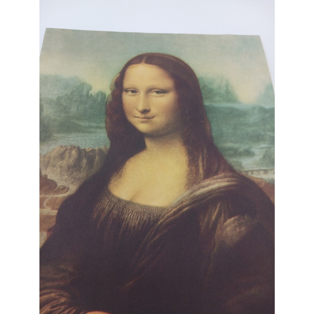 1937 Print Mona Lisa Leonardo Da Vinci National Committee For Art Appreciation