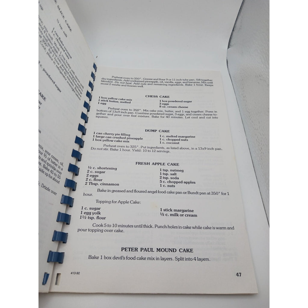 My Favorite Things Lavern Joyce 1992 Signed Spiral Bound Cookbook Recipes