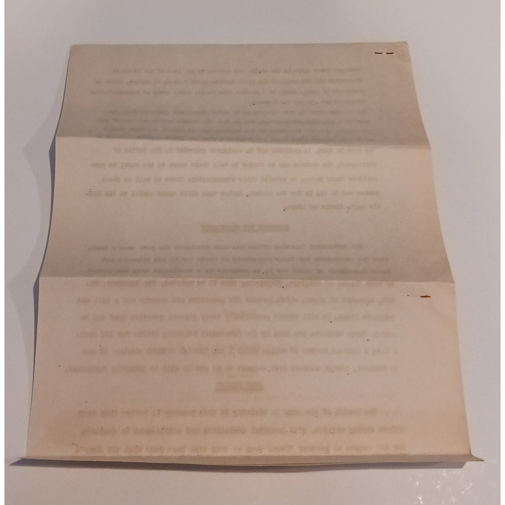 1942 Estes Kefauver News Letter Stalingrad WWII Congressional Ephemera