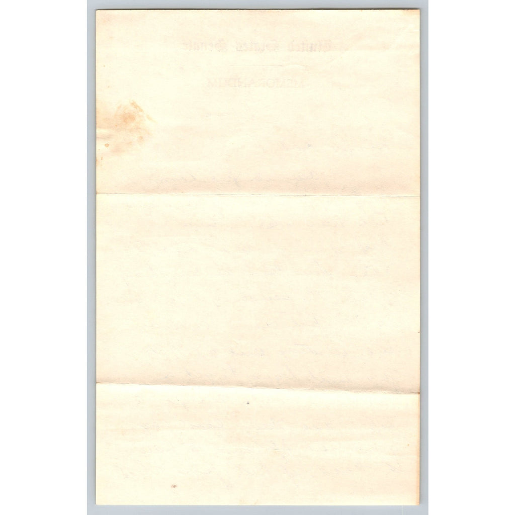 3 Page Estes Kefauver Talks About Campaigning Hand Wrote Personal Letter To Dad