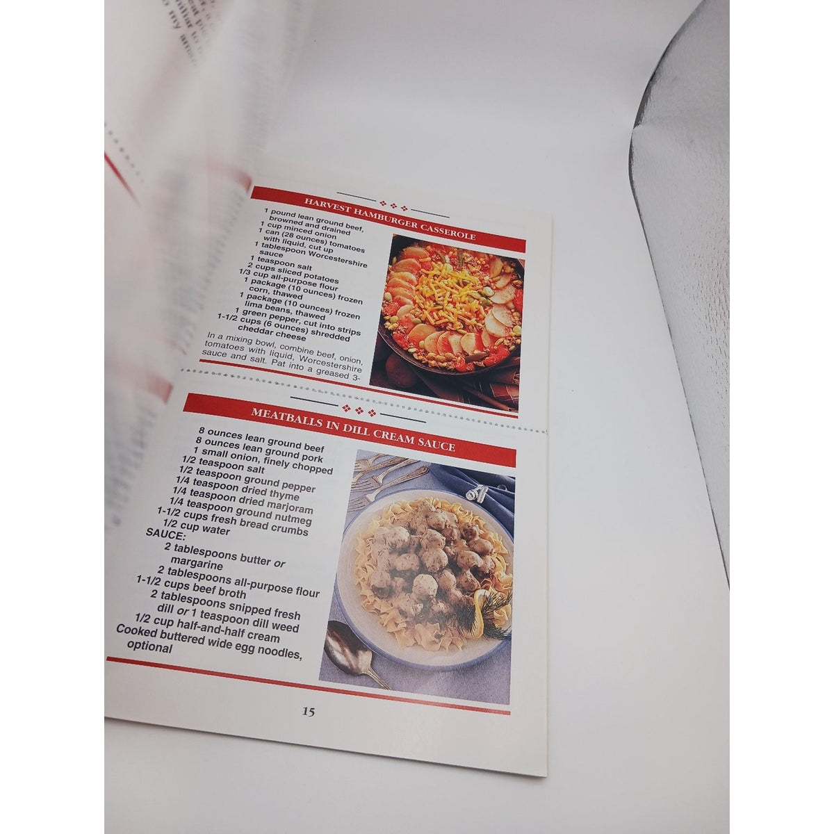 Country Cooking Recipe Collection Prize Winning Ground Beef Booklet