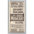 1931 Harris Theatre Mrs Moonlight Print Ad Edith Barrett Sir Guy