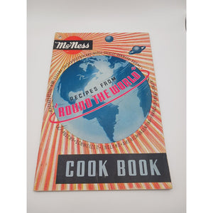 McNess Recipes From Round The World Cookbook Booklet Vintage International