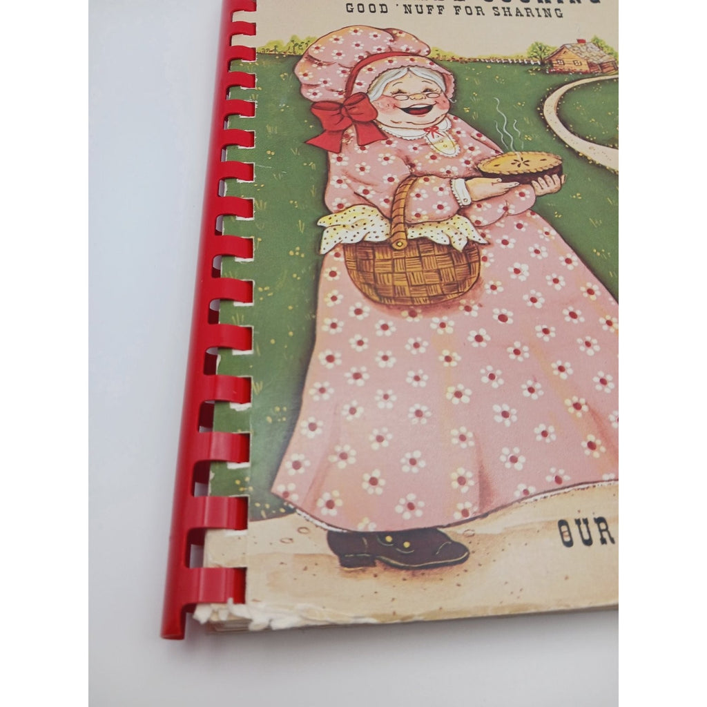 Home Made Cooking Our Favorite Recipes Spiral Bound 1989 Cookbook