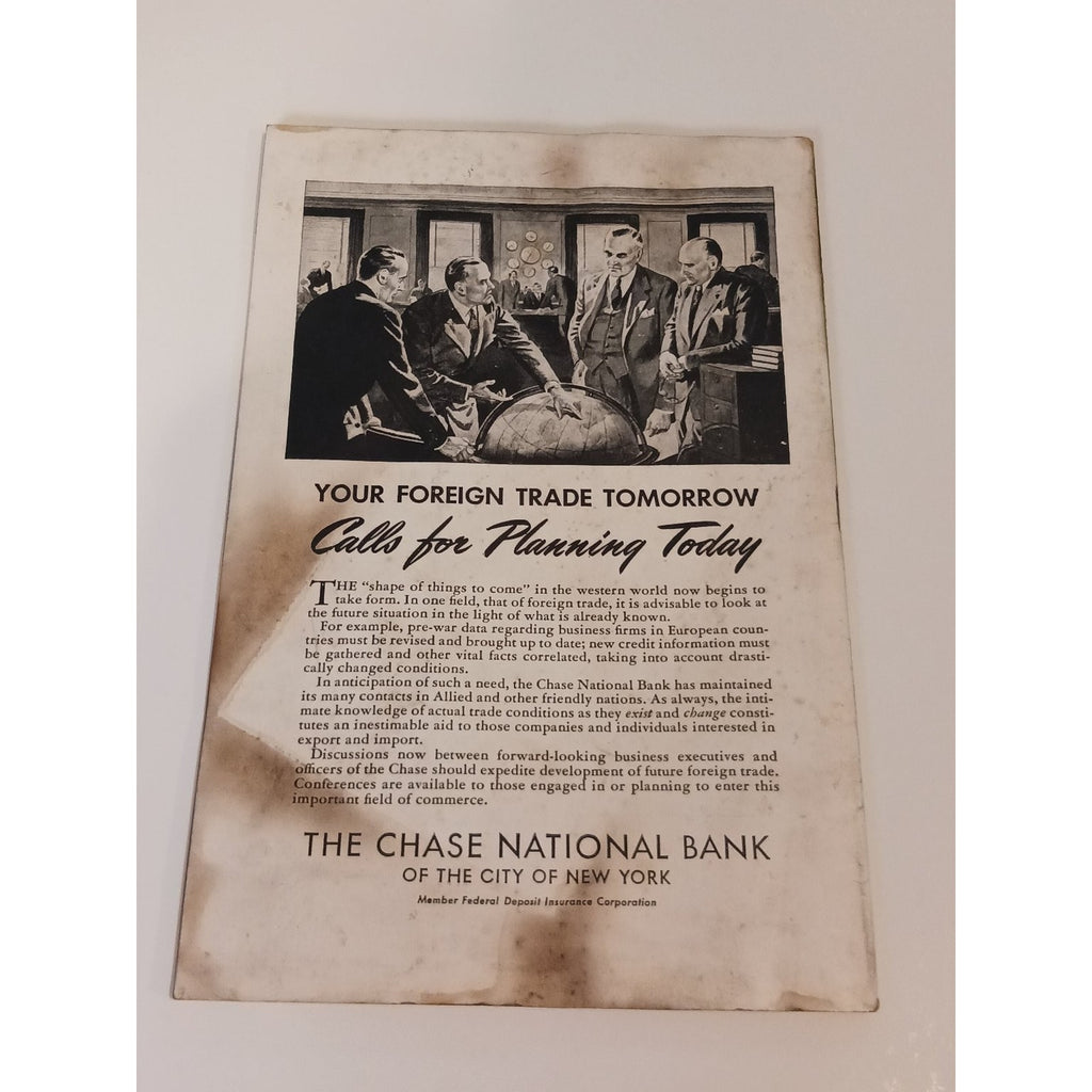1945 International House Quarterly Magazine Palestine Postwar Berkeley NY