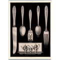 1930s WEDGWOOD SERVICE Silverware Flatware Print Ad Price List Ephemera