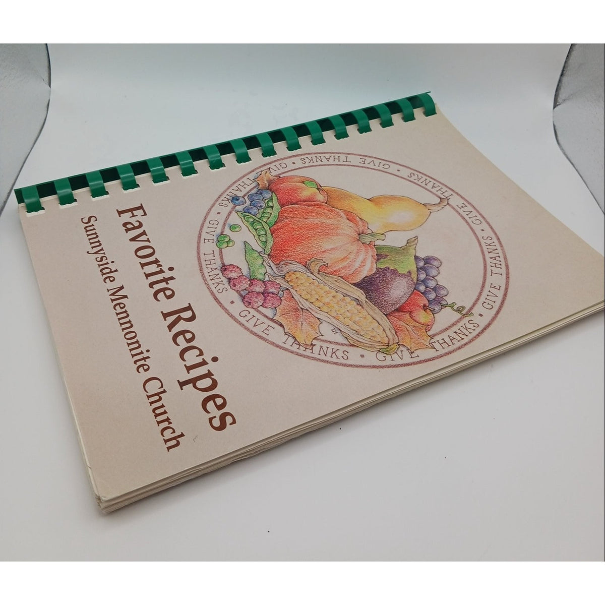 Favorite Recipes Sunnyside Mennonite Church Cookbook 1997 Vintage Spiral