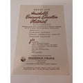 1951 Household Finance Consumer Education Material Order List Pamphlet Chicago