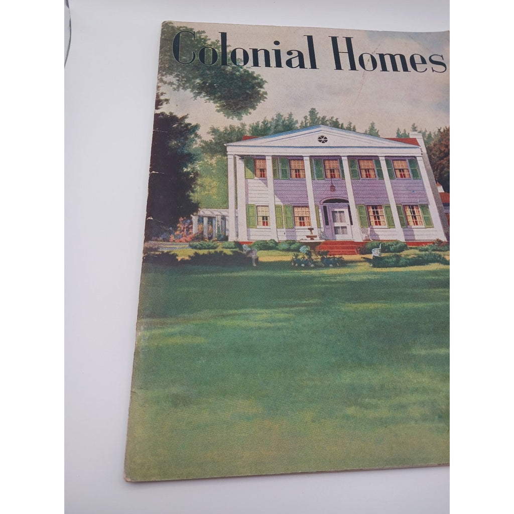 Vintage L F Garlinghouse Colonial Homes House Floor Plan Booklet MCM Mid Century