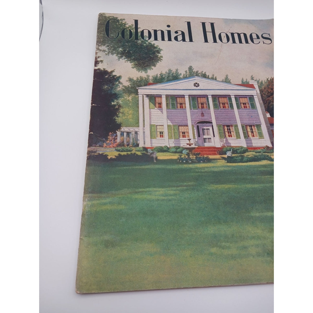 Vintage L F Garlinghouse Colonial Homes House Floor Plan Booklet MCM Mid Century