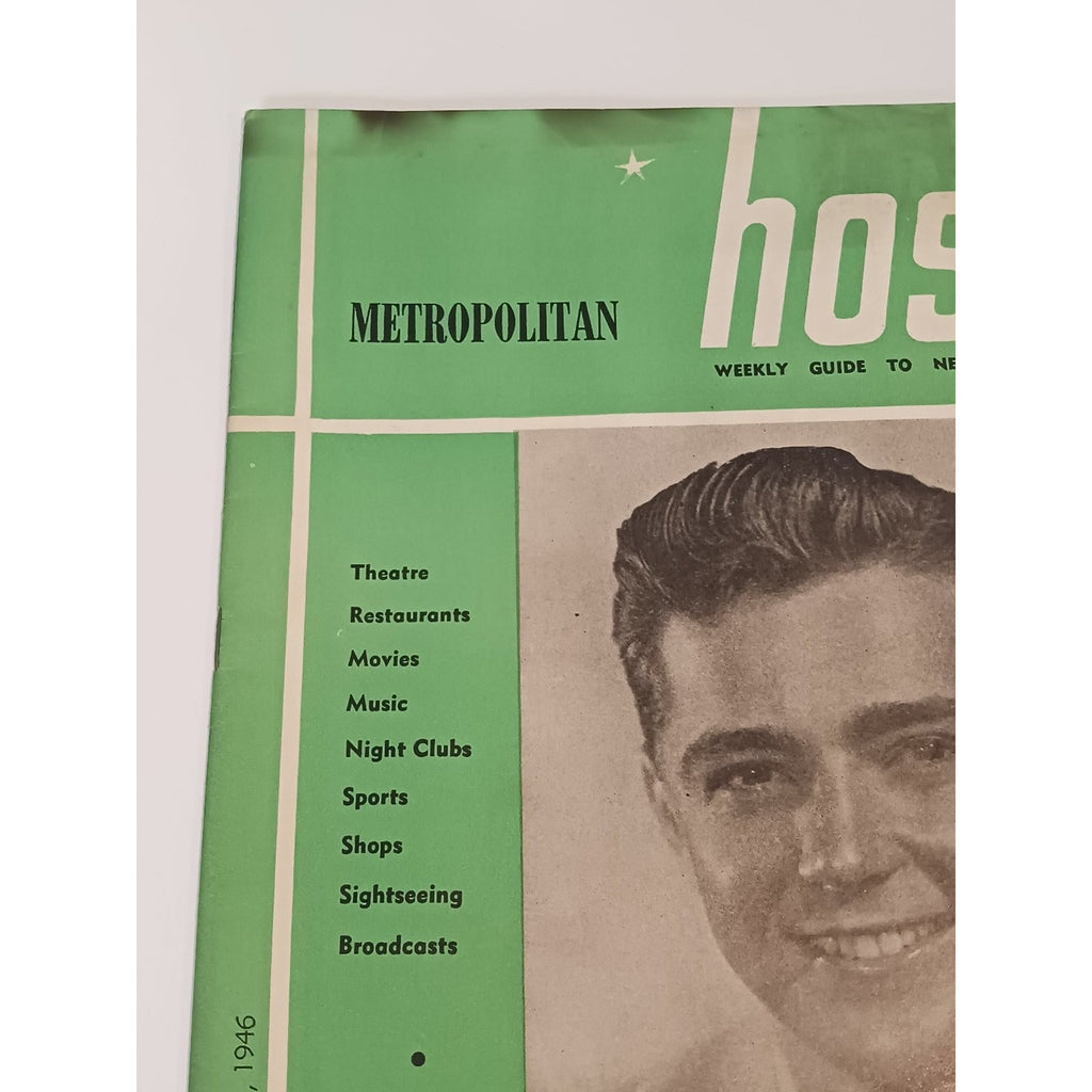 1946 Metropolitan Host NYC Weekly Guide Bill Callahan Broadway Call Me Mister