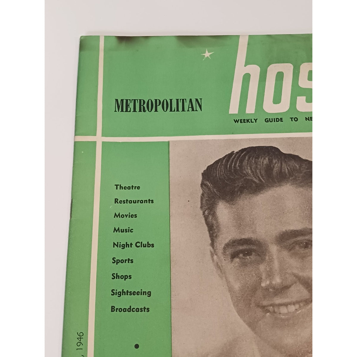 1946 Metropolitan Host NYC Weekly Guide Bill Callahan Broadway Call Me Mister