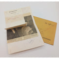 1957 Estes Kefauver With Wife Nancy Newspaper Clipping Sent To Dad Senate Cover