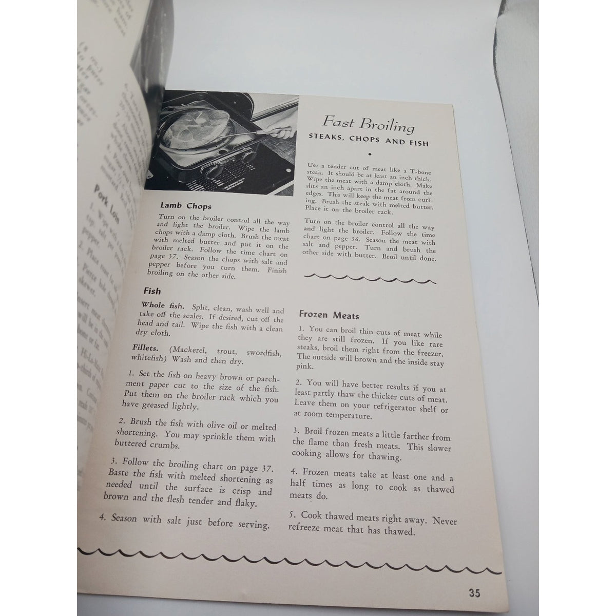 Vintage 1950 Kenmore Gas Cookery Recipe & Instruction Booklet Sears