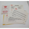 Vintage 1972 Del Monte Kitchens Recipe Card Sample Packet 10 Recipes Ephemera